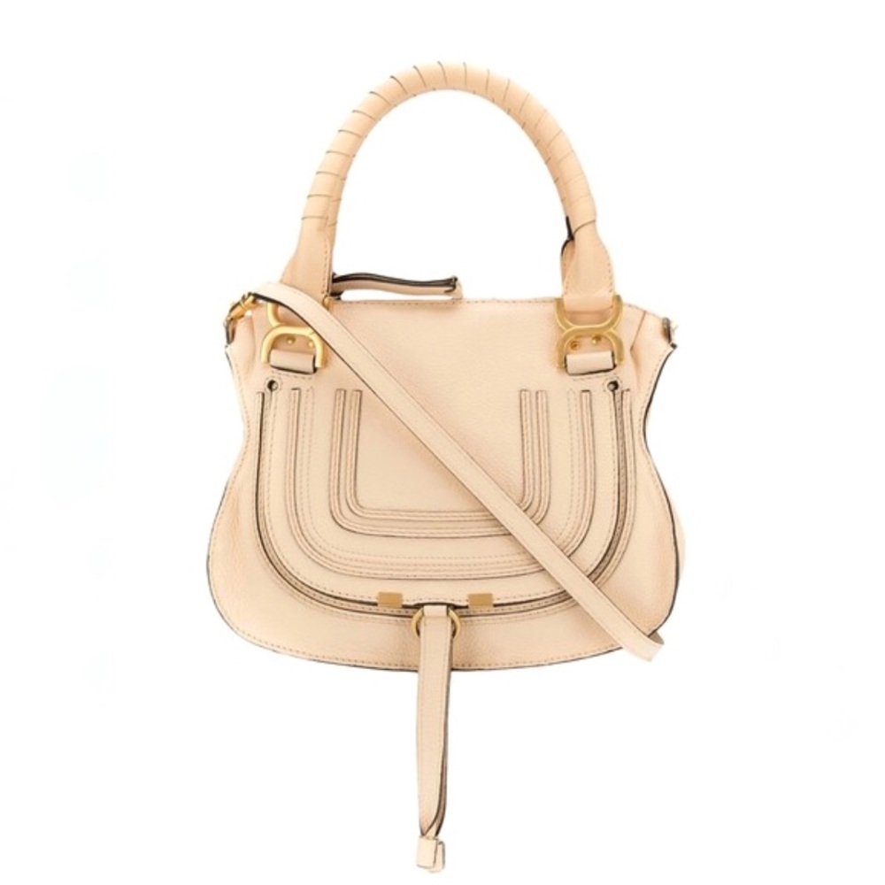 NWT Chloe Medium Marcie Bag- Blondie Beige